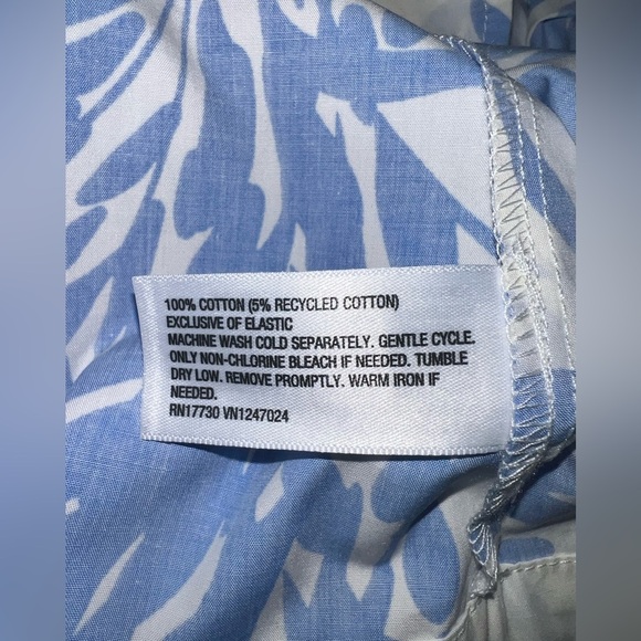 a new day Blue and White Floral Mini Dress - Picture 5 of 7